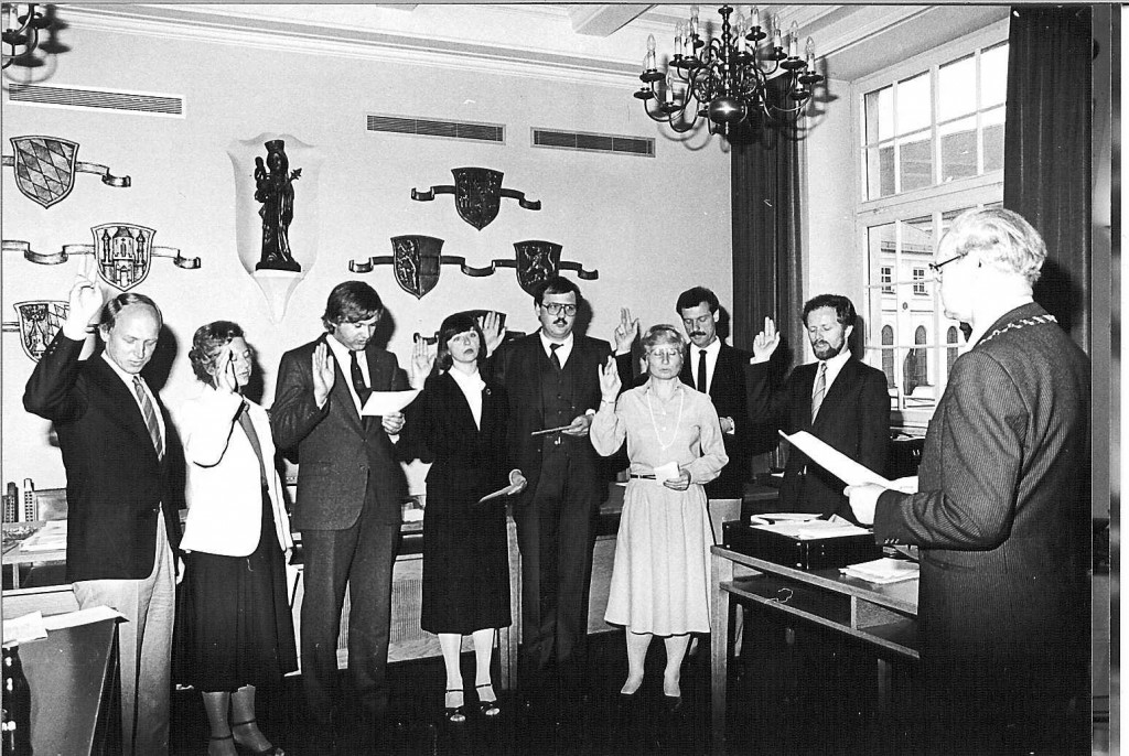 Vereidigung 1984